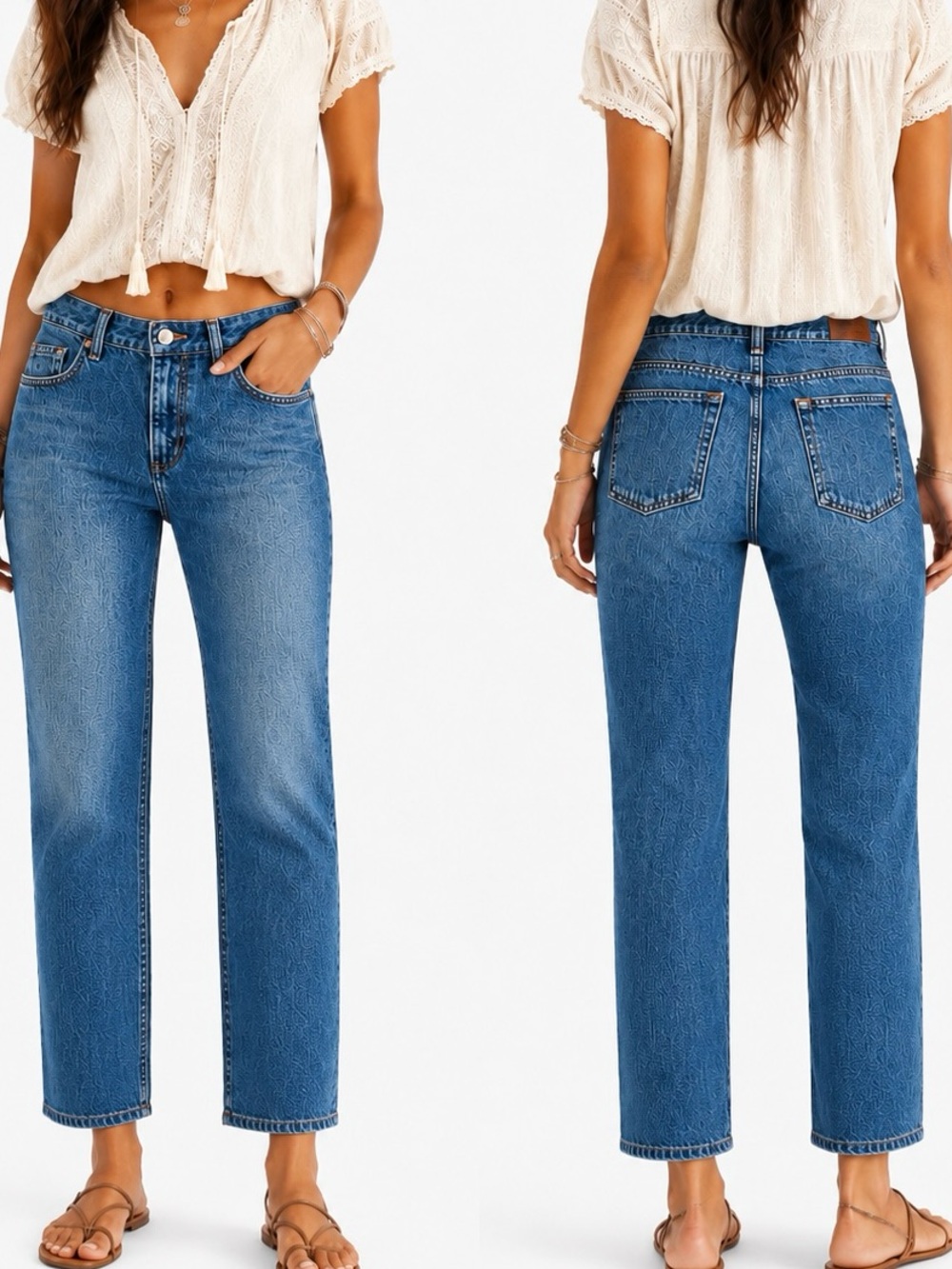 LEE Riveted Ultimate 5 Straight-Leg Jeans Women’s — #118 LHP